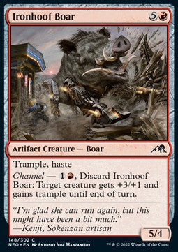 Eisenhuf-Wildschwein NEO-148 Common Near Mint Deutsch Foil