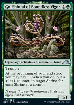 Go-Shintai of Boundless Vigor NEO-187 Uncommon Near Mint Englisch