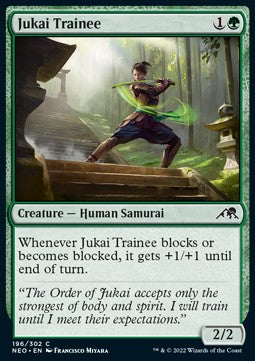 Jukai-Lehrling NEO-196 Common Near Mint Deutsch Foil