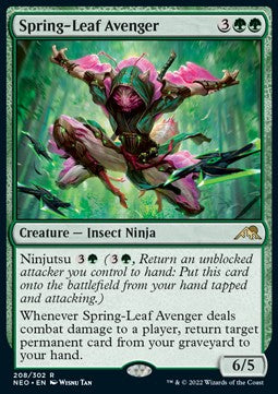 Spring-Leaf Avenger NEO-208 Rare Near Mint Englisch