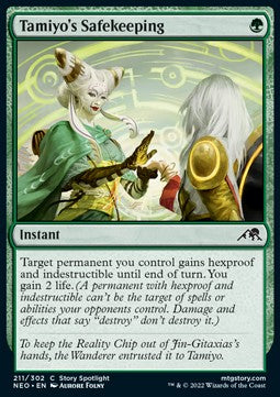 Tamiyo's Safekeeping NEO-211 Common Near Mint Englisch Foil