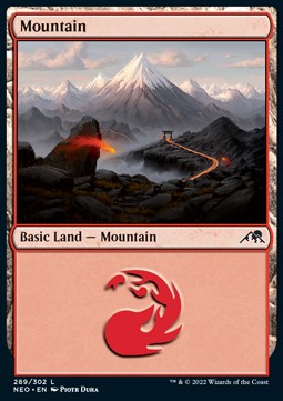 Gebirge (V.3) NEO-289 Land Near Mint Englisch Foil