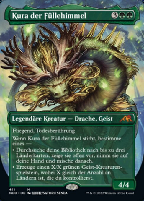 Kura der Füllehimmel (V.1) XNEO-411 Mythic Near Mint Deutsch