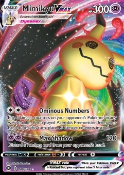 Mimikyu VMAX BRS-069 Ultra Rare Near Mint Englisch