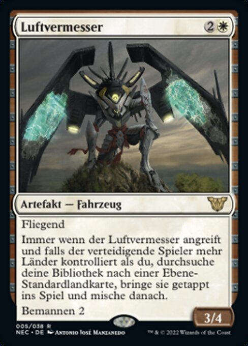 Luftvermesser (V.1) NEC-5 Rare Near Mint Deutsch