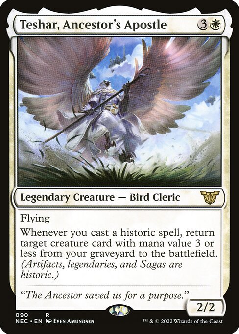 Teshar, Ancestor's Apostle NEC-90 Rare Excellent Englisch