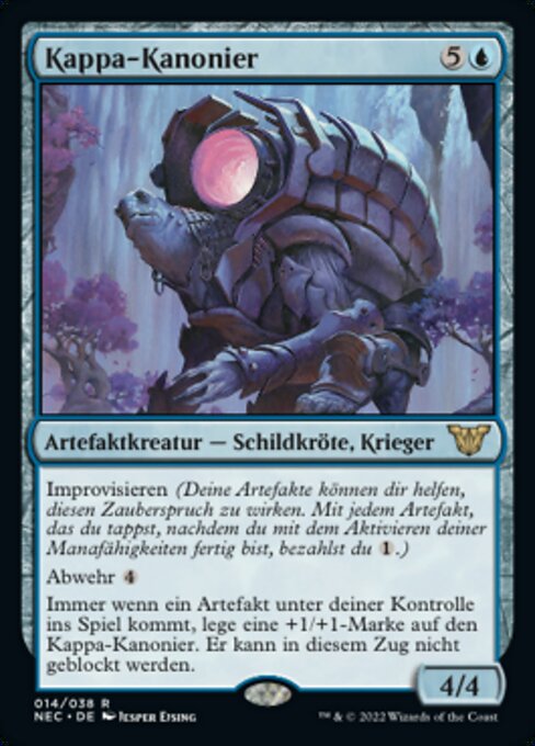 Kappa-Kanonier (V.1) NEC-14 Rare Near Mint Deutsch