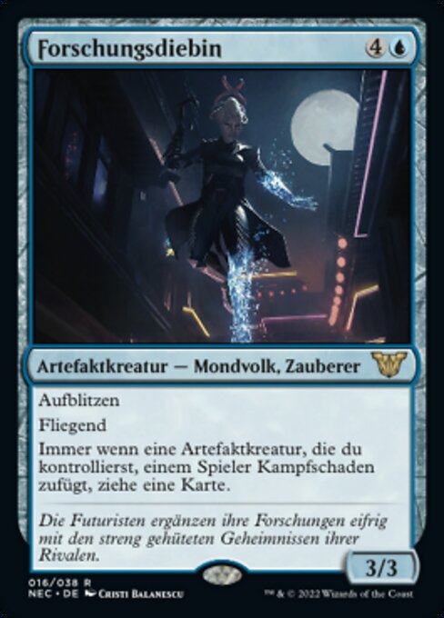 Forschungsdiebin (V.1) NEC-16 Rare Excellent Deutsch