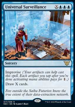 Universal Surveillance NEC-17 Rare Excellent Englisch