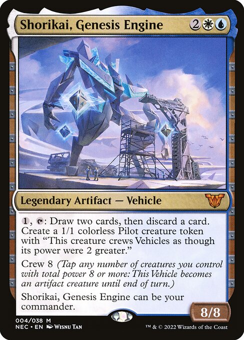 Shorikai, Genesis Engine NEC-4 Mythic Near Mint Englisch Foil