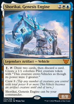 Shorikai, Genesis-Maschine (V.1) NEC-4 Mythic Excellent Deutsch Foil