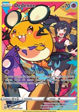 Dedenne BRS-TG07 Holo Rare Near Mint Deutsch