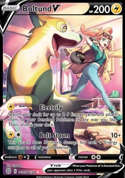 Boltund V BRS-TG13 Ultra Rare Excellent Englisch