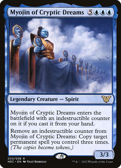 Myojin of Cryptic Dreams NEC-33 Rare Excellent Englisch