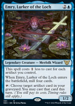 Emry, Lurker of the Loch NEC-91 Rare Excellent Englisch