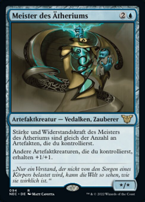Meister des Ätheriums NEC-94 Rare Near Mint Deutsch