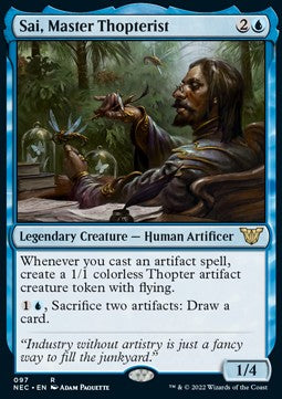 Sai, Meister-Thopterist NEC-97 Rare Near Mint Deutsch