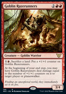 Goblin-Tempotilger NEC-106 Rare Near Mint Deutsch