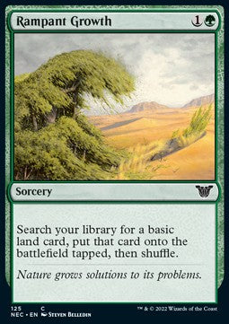 Rampant Growth NEC-125 Common Near Mint Englisch