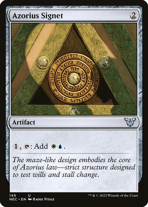 Azorius Signet NEC-145 Uncommon Near Mint Englisch
