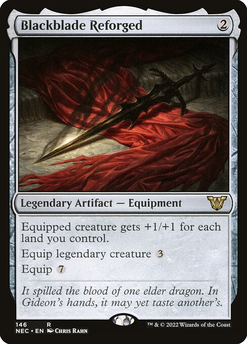 Blackblade Reforged NEC-146 Rare Near Mint Englisch