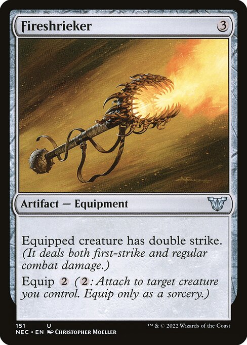 Fireshrieker NEC-151 Uncommon Near Mint Englisch