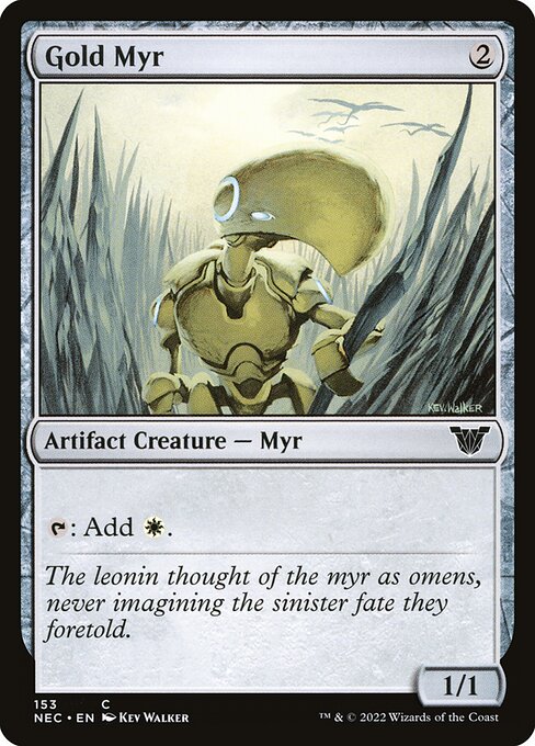 Goldmyr NEC-153 Common Near Mint Englisch