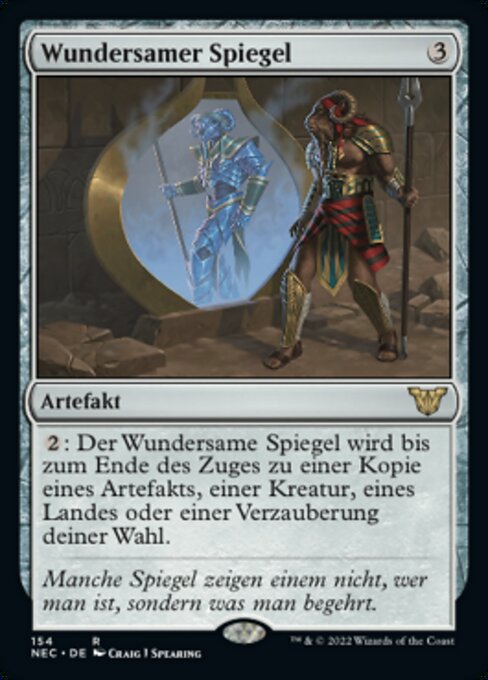 Wundersamer Spiegel NEC-154 Rare Excellent Deutsch