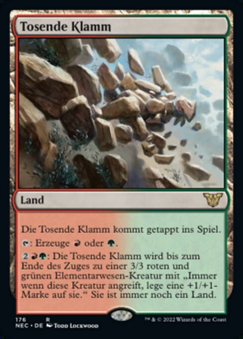 Tosende Klamm NEC-176 Rare Near Mint Deutsch