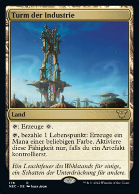 Turm der Industrie NEC-178 Rare Near Mint Deutsch