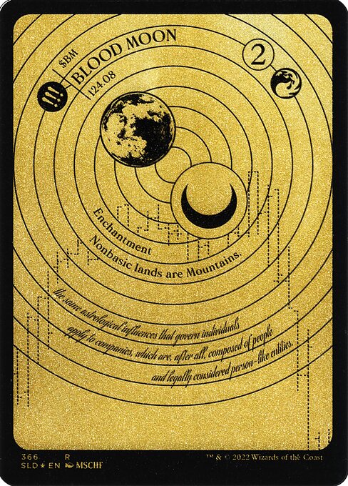 Blutmond SLDMS-366 Rare Near Mint Englisch Foil