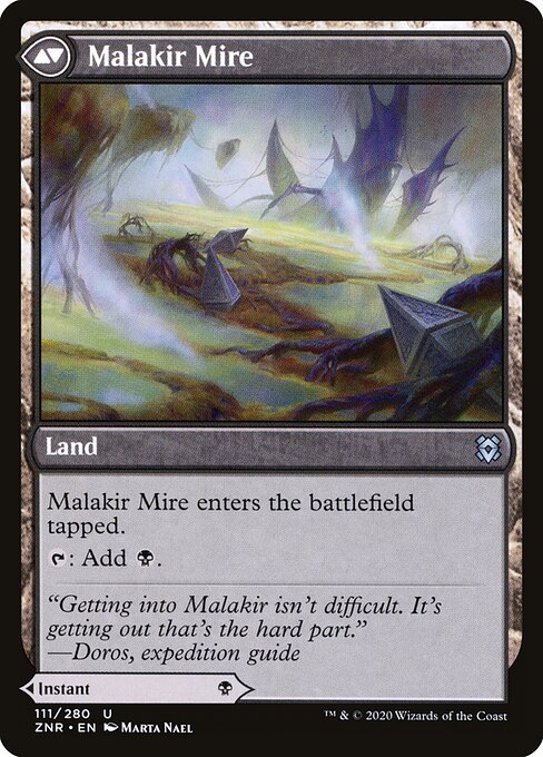 Malakir Rebirth // Malakir Mire - Back Face