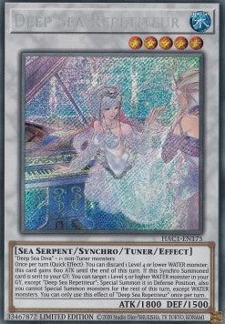 Tiefsee-Korrepetitorin HAC1-175 Secret Rare Near Mint Deutsch