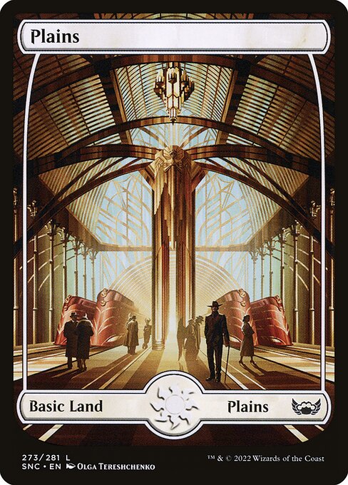 Plains SNC-273 Land Near Mint Englisch Foil