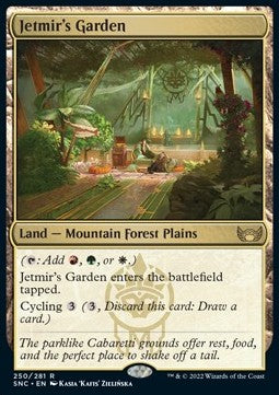 Jetmir's Garden SNC-250 Rare Excellent Englisch Foil