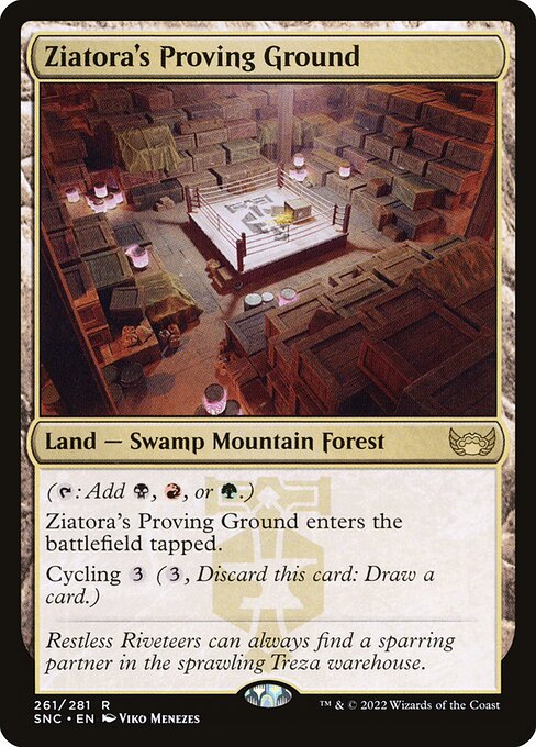 Ziatora's Proving Ground SNC-261 Rare Near Mint Englisch Foil