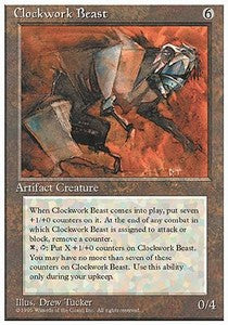 Mechanische Bestie 4ED- Rare Excellent Deutsch