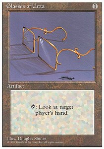 Glasses of Urza 4ED- Uncommon Light Played Englisch
