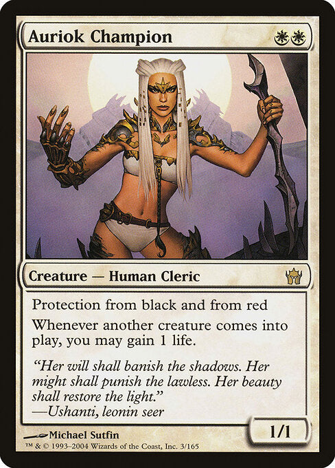 Auriok Champion 5DN-3 Rare Good Englisch Foil