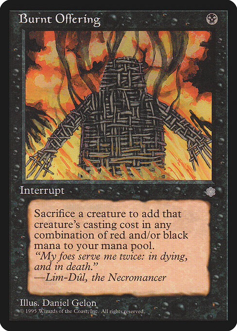 Burnt Offering ICE- Common Good Englisch