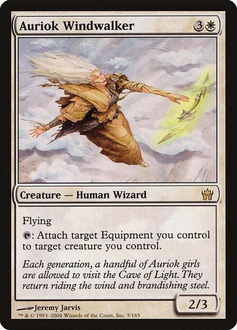 Auriok Windwalker 5DN-5 Rare Excellent Englisch