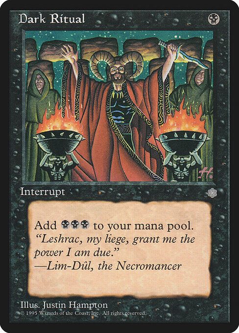 Dark Ritual ICE- Common Excellent Englisch