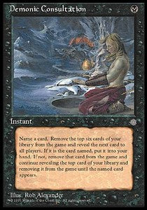 Demonic Consultation ICE- Uncommon Light Played Englisch