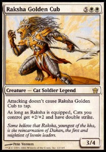 Raksha Goldjunges 5DN-12 Rare Light Played Deutsch
