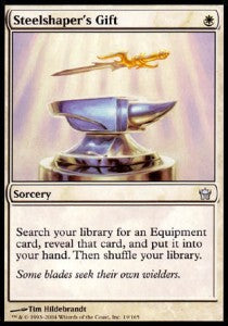 Steelshaper's Gift 5DN-19 Uncommon Light Played Englisch