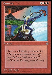 Anarchy ICE- Uncommon Played Englisch