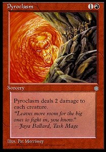 Pyroclasm ICE- Uncommon Light Played Englisch