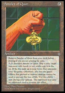 Amulet of Quoz ICE- Rare Excellent Englisch