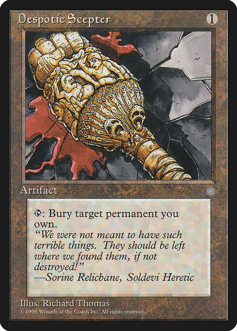 Despotic Scepter ICE- Rare Good Englisch