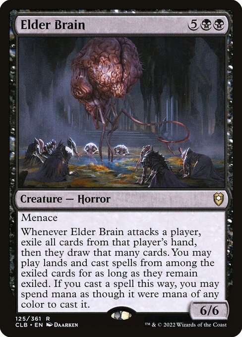 Elder Brain CLB-125 Rare Near Mint Englisch